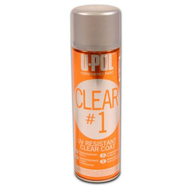 CLEAR 1 Лак UV устойчивый с высоким глянцем, аэрозоль, 450 мл