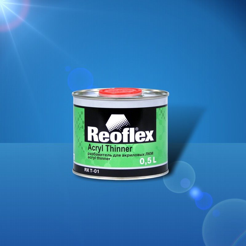 Разбавитель для акриловых ЛКМ (0,5 л) Reoflex