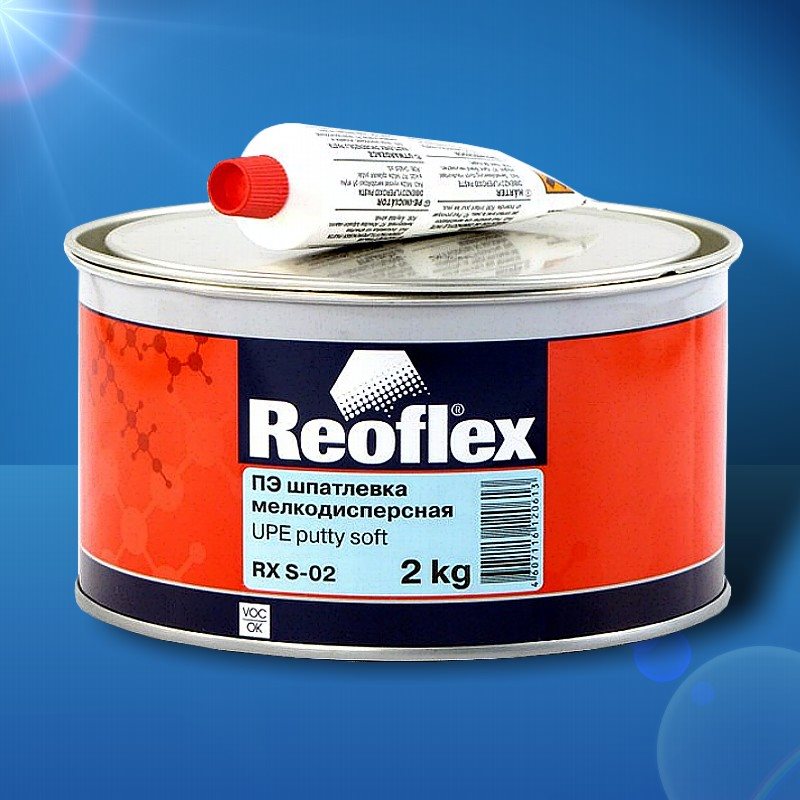 Шпатлевка мелкодисперсная (2 кг) Reoflex (Soft)