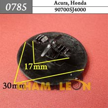 Автокрепеж для Acura, Honda