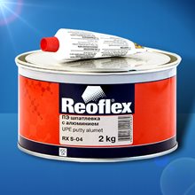 Шпатлевка с алюминием (2 кг) Reoflex (Alumet)