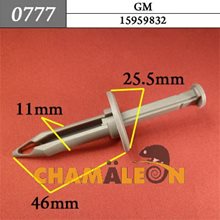 Автокрепеж для GM
