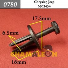 Автокрепеж для Chrysler, Jeep