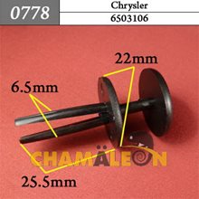 Автокрепеж для Chrysler