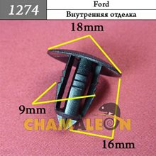 Автокрепеж для Ford