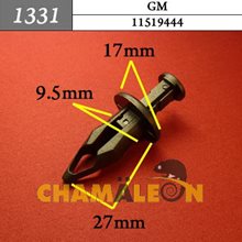 Автокрепеж для GM