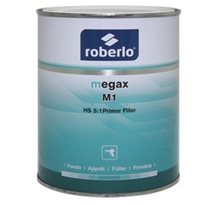 Грунт Roberlo 2K,MEGAX M1 акриловый, светло-серый, (5:1) 1л