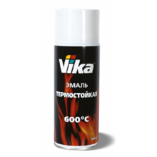 Аэрозоль эмаль термостойкая Vika / красная