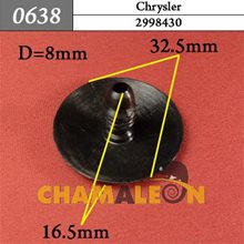 Автокрепеж для Chrysler