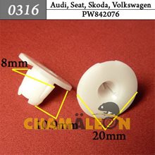 Автокрепеж для Audi, Seat, Skoda, Volkswagen