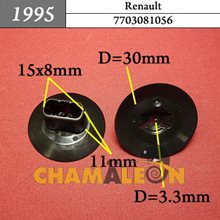 Автокрепеж для Renault