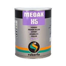 Грунт Roberlo 2K,MEGAX X5 NEW акриловый, темно-серый, (5:1) 1л