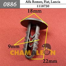Автокрепеж для Alfa Romeo, Fiat, Lancia