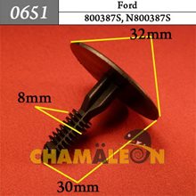 Автокрепеж для Ford