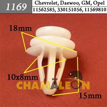 Автокрепеж для Chevrolet, Daewoo, GM, Opel